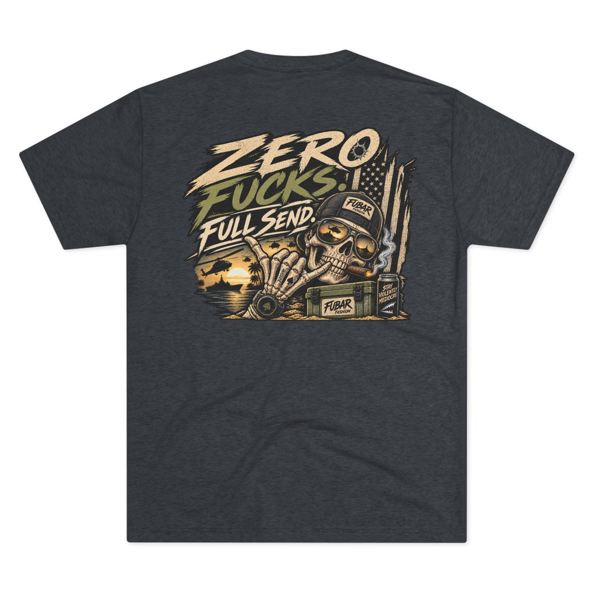("Zero Fucks, Full Send")