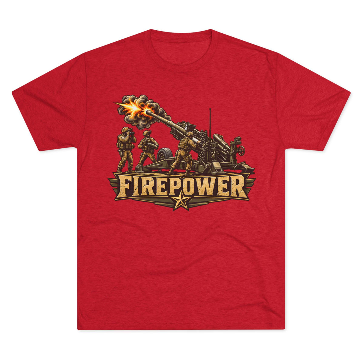 Firepower Military T‑Shirt