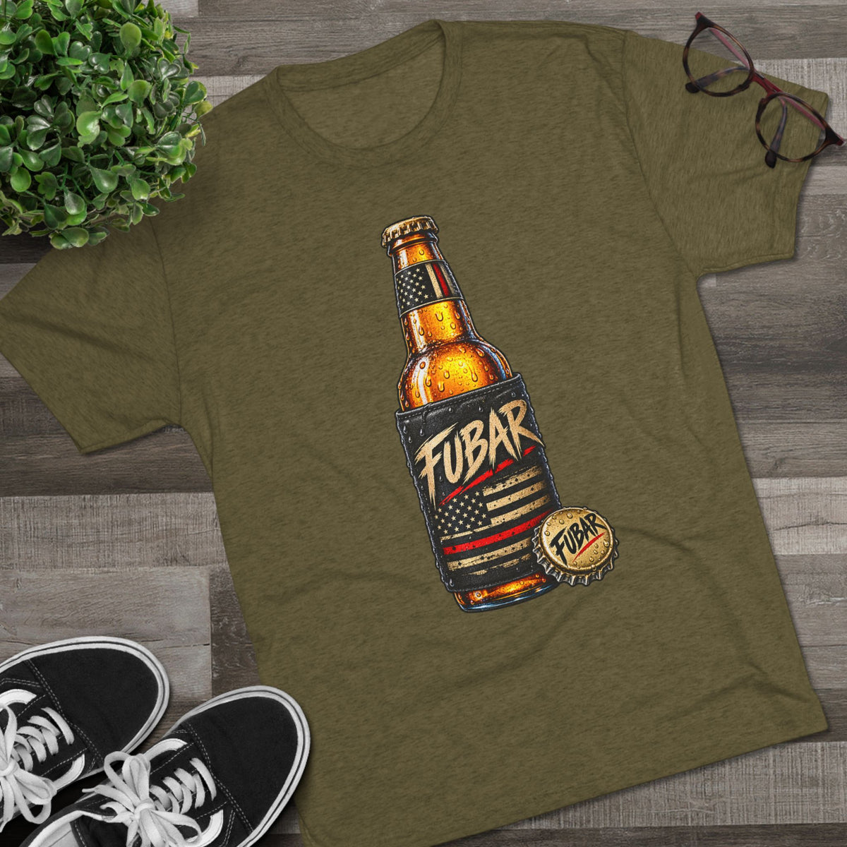 FUBAR Beer Bottle Tee