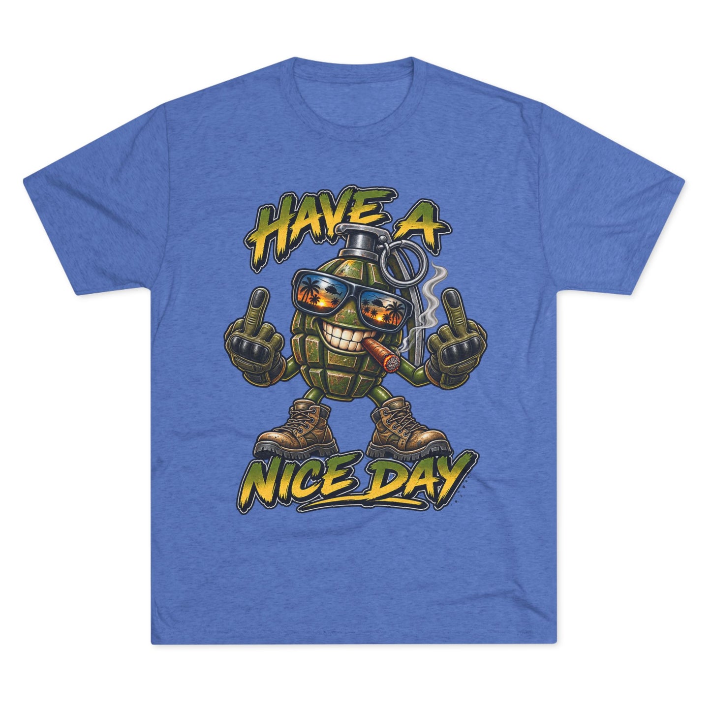 Have A Nice Day Grenade T-Shirt