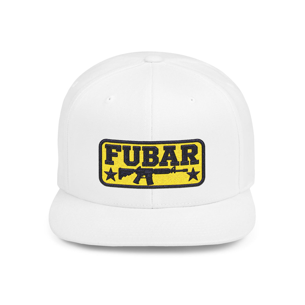 FUBAR Flat Bill Snapback Hat – Tactical Patch Cap