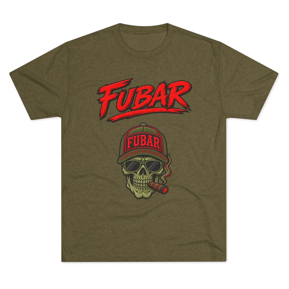 FUBAR Skull & Crest Tee