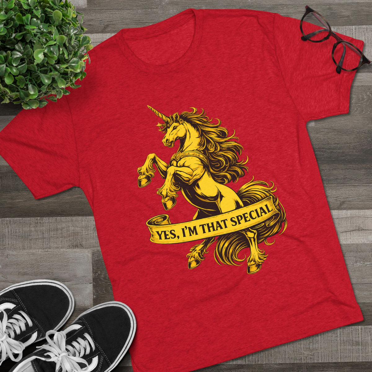 Yes I'm That Special Unicorn Tee — FUBAR Graphic Crew Shirt