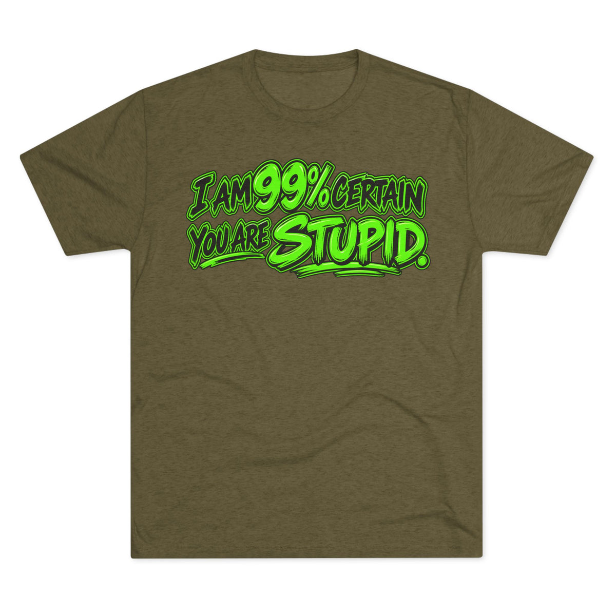 “I Am 99% Certain You Are Stupid”