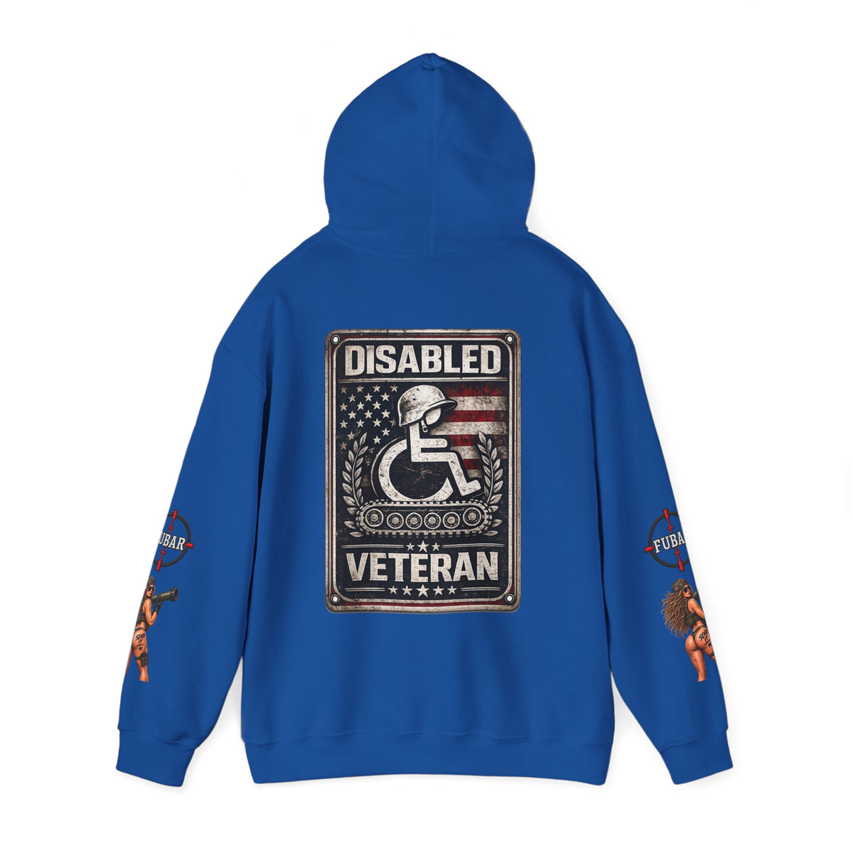 Disabled Veteran Hoodie — FUBAR Fashion "Dress Accordingly"