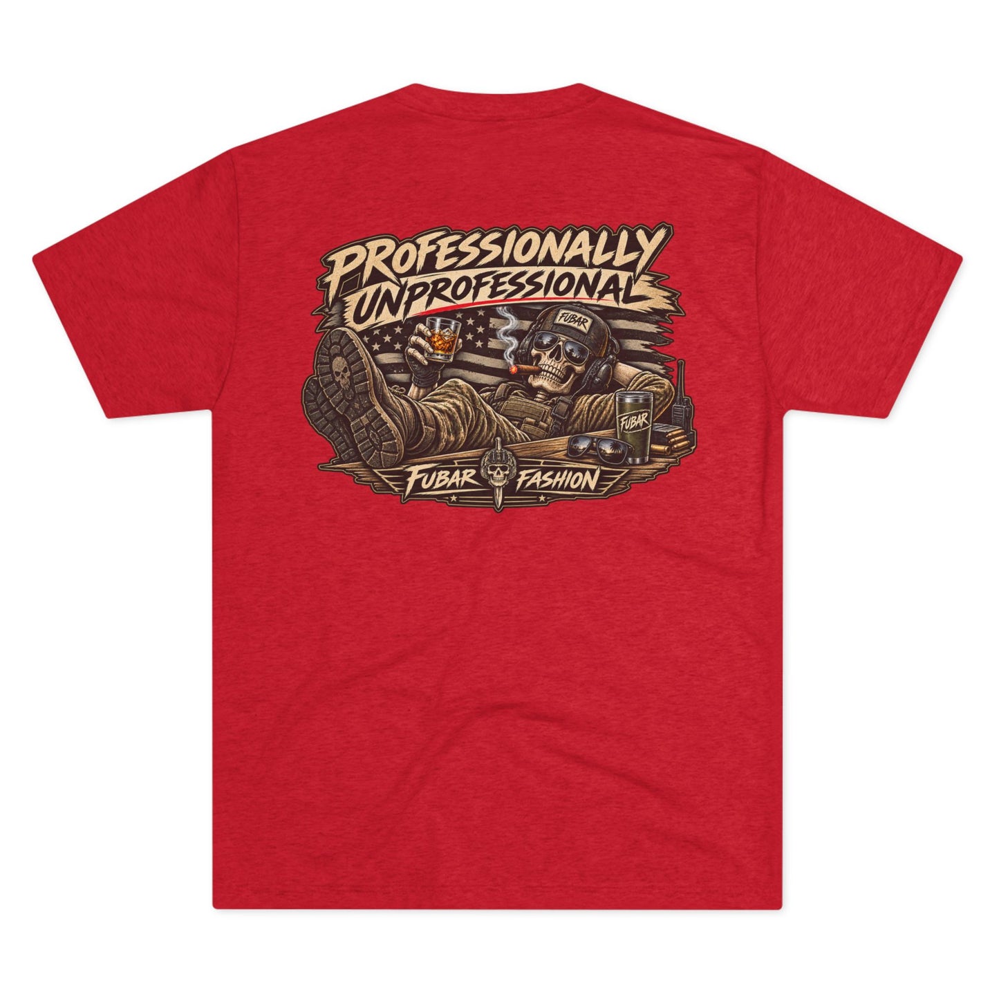 "Professionally Unprofessional" Graphic Crew Shirt