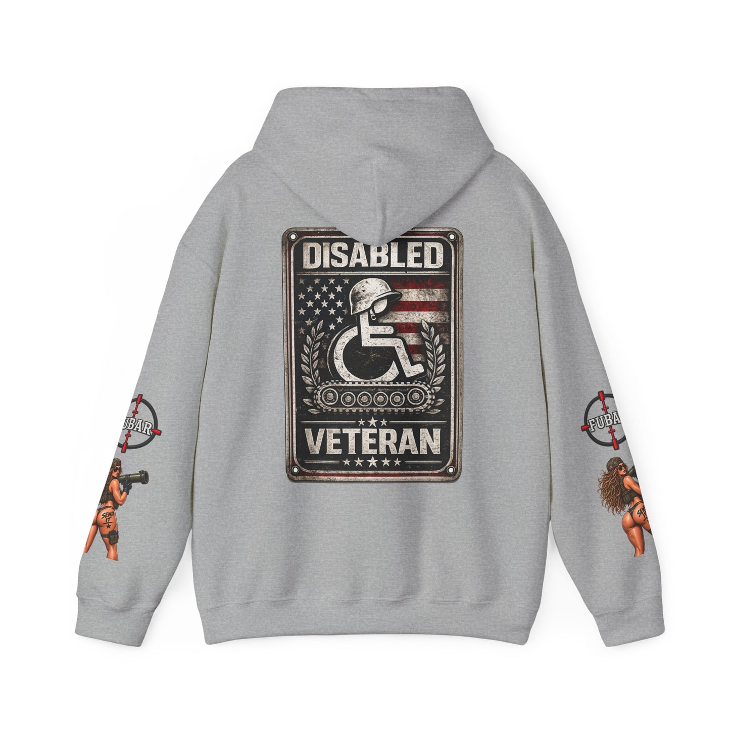 Disabled Veteran Hoodie — FUBAR Fashion "Dress Accordingly"