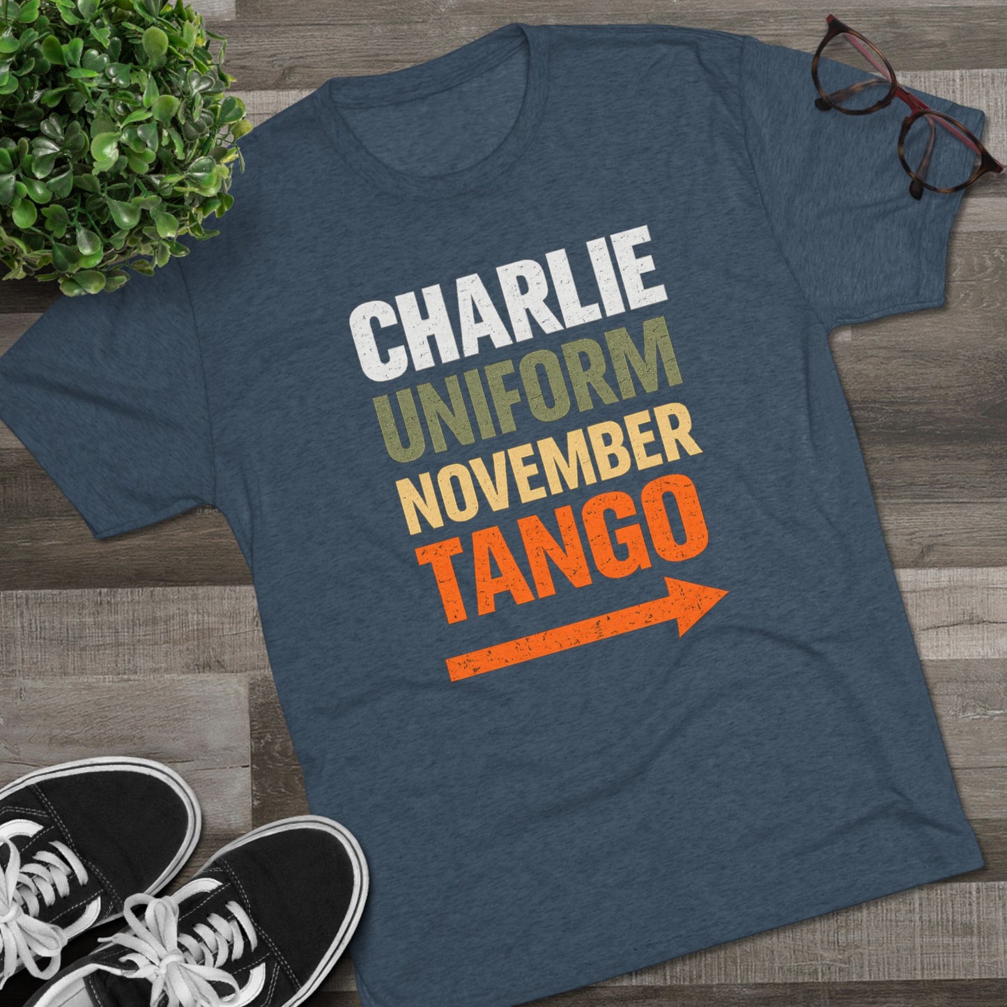 Charlie Uniform November Tango T‑Shirt