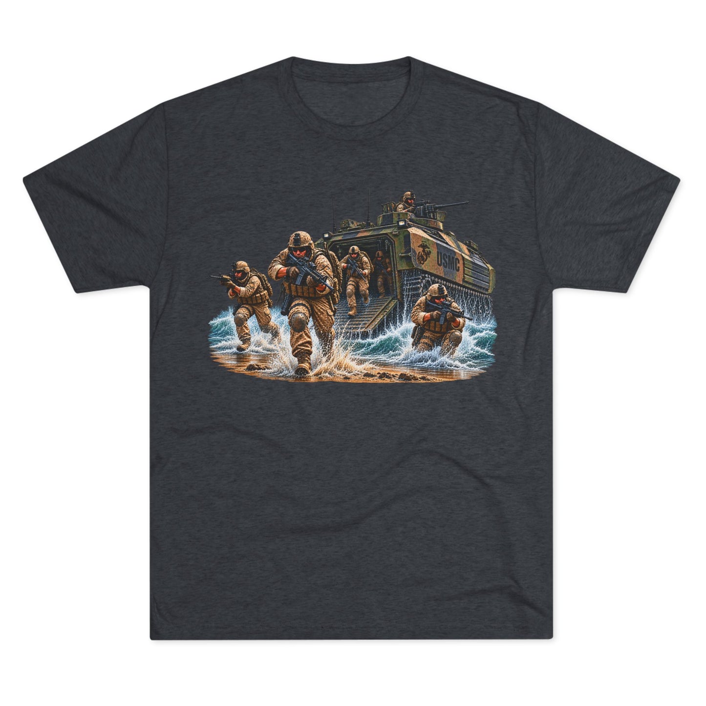 Military Beach Assault T-Shirt