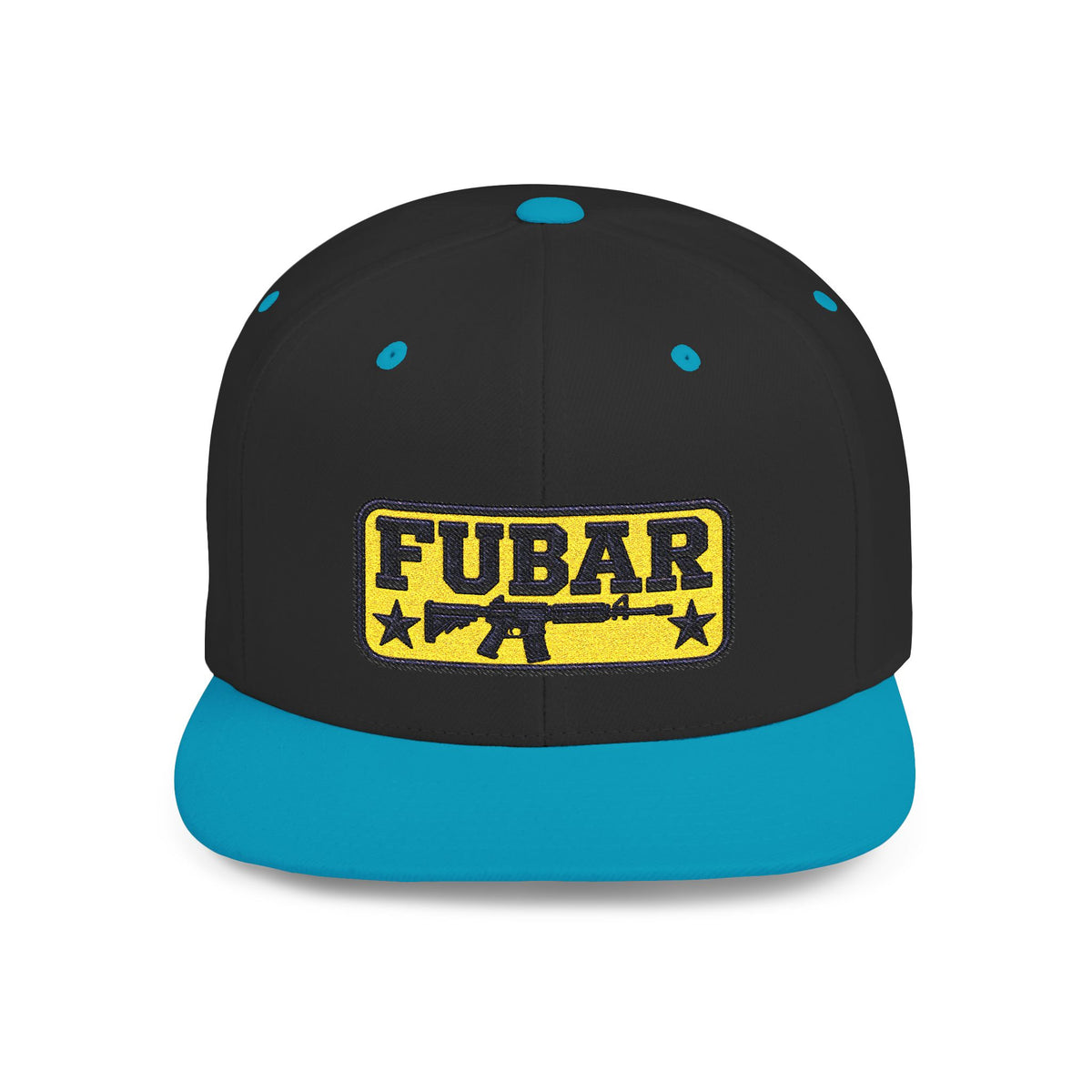 FUBAR Flat Bill Snapback Hat – Tactical Patch Cap