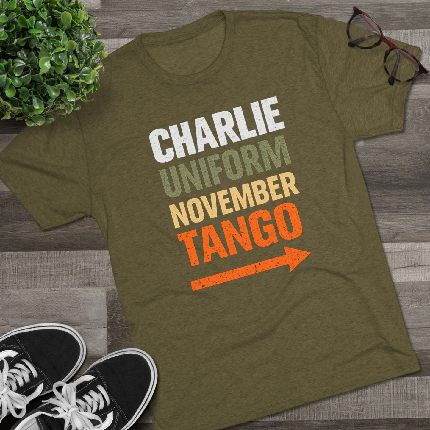 Charlie Uniform November Tango T‑Shirt