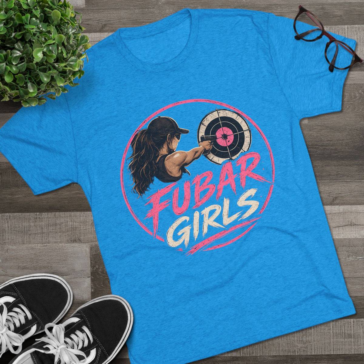 FUBAR Girls Target Shooting Tee