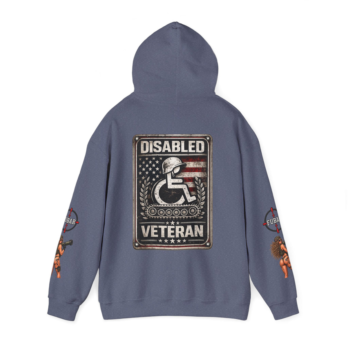 Disabled Veteran Hoodie — FUBAR Fashion "Dress Accordingly"