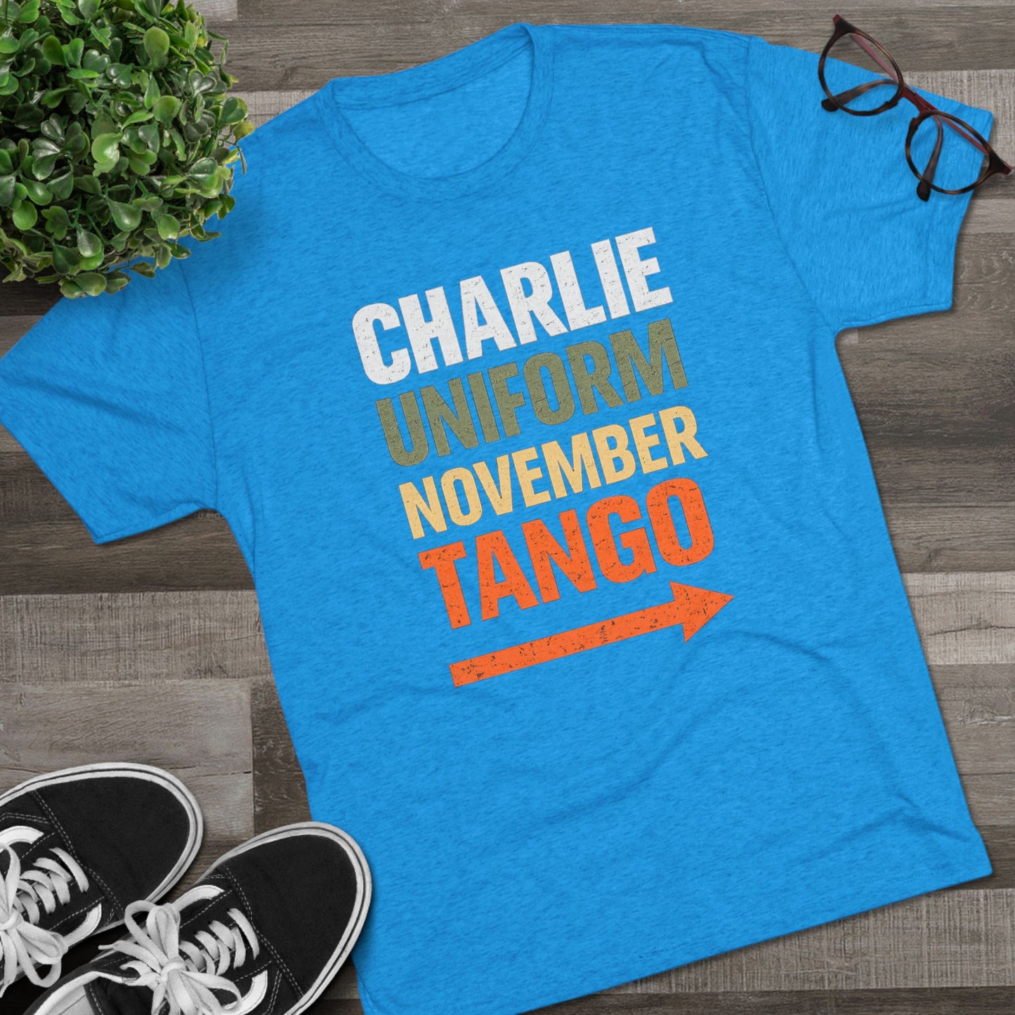 Charlie Uniform November Tango T‑Shirt
