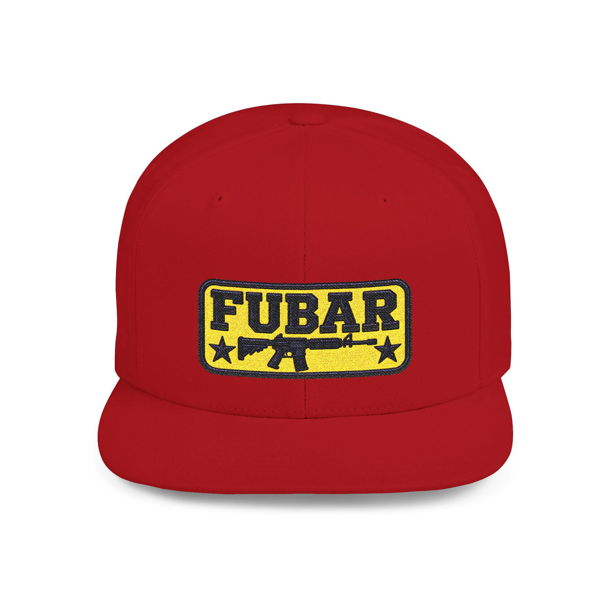FUBAR Flat Bill Snapback Hat – Tactical Patch Cap