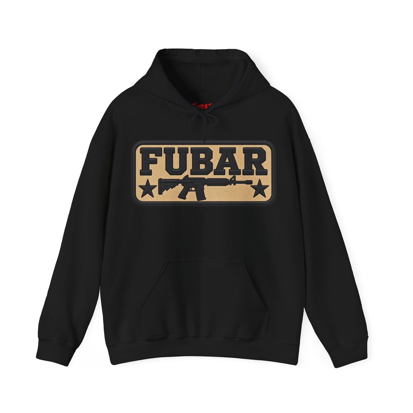 FUBAR Tactical Hoodie — "YAT YAS on Back" Graphic Pullover
