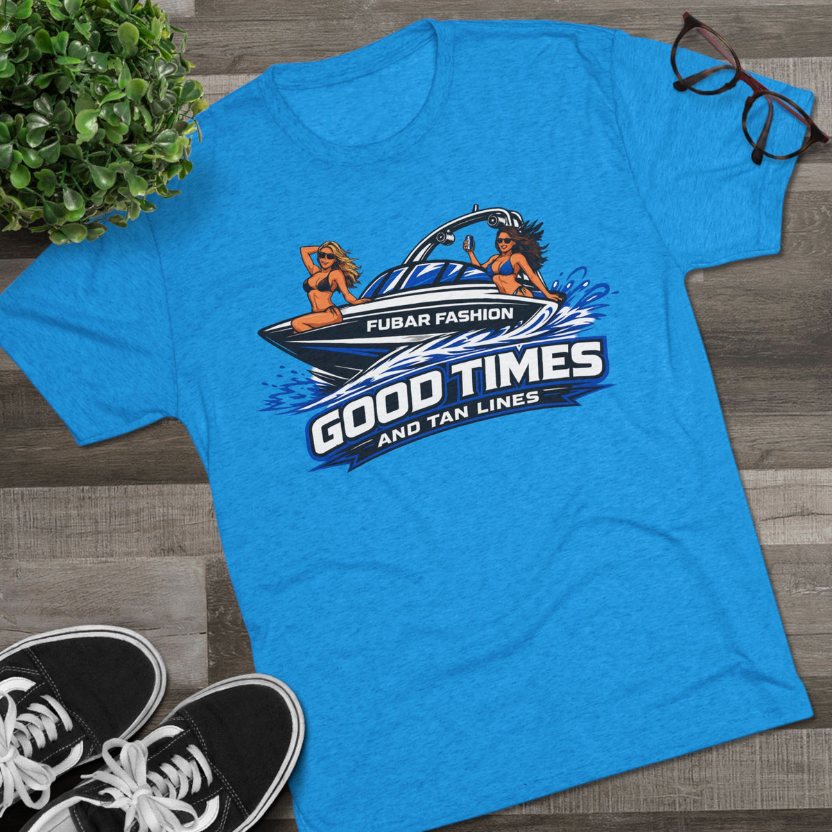 Good Times and Tan Lines Boat T‑Shirt