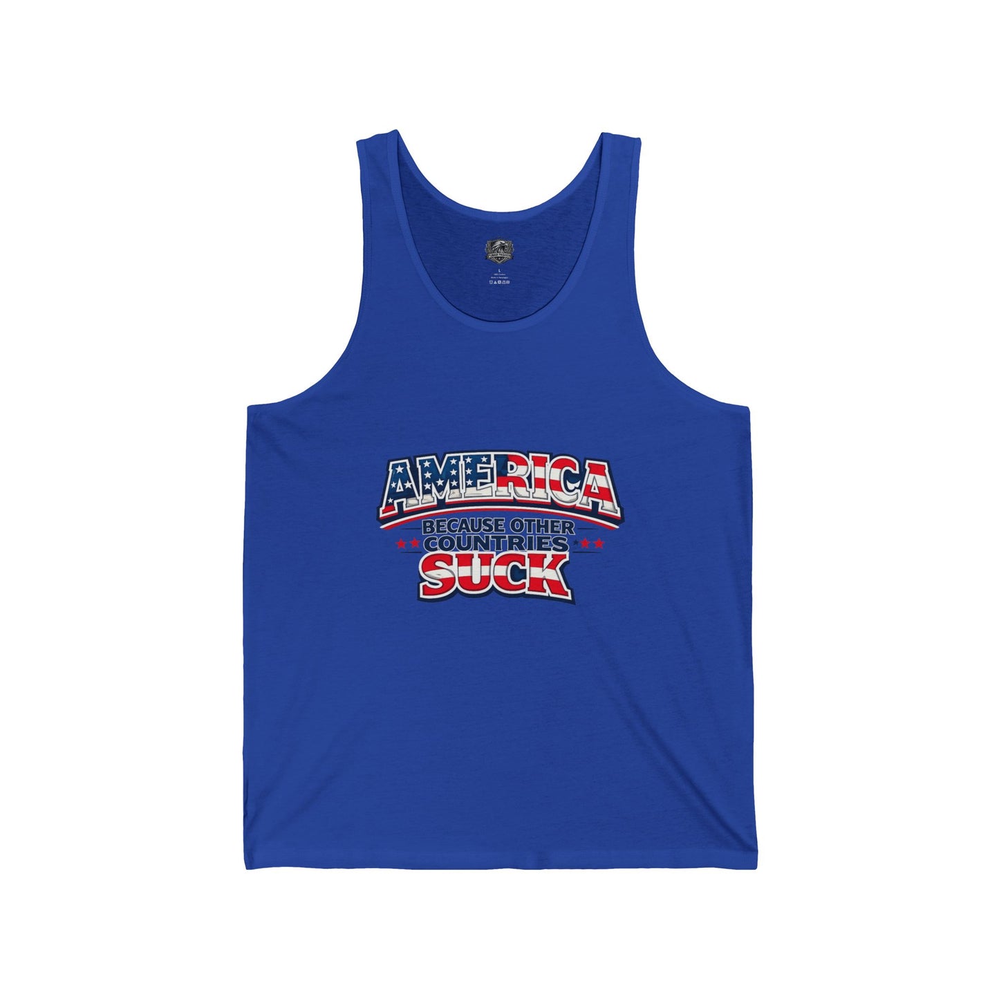 Men's "America Because Other Countries Suck" (Tank Top)