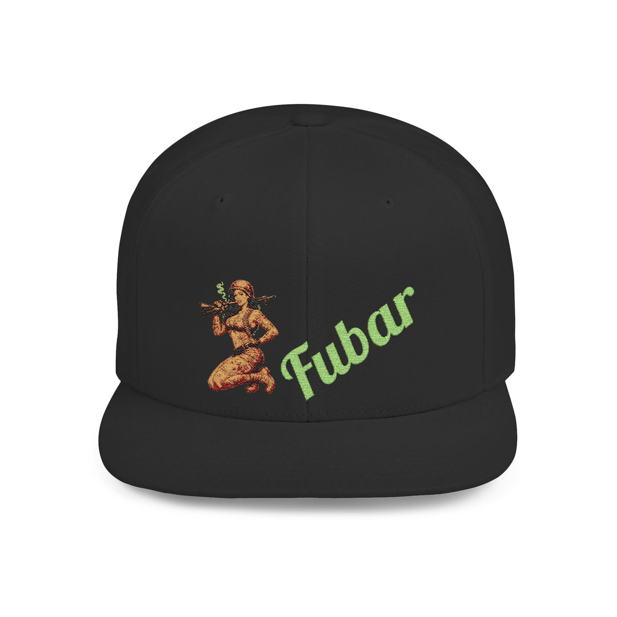 Fubar Pin-Up Flat Bill Snapback (Hat)