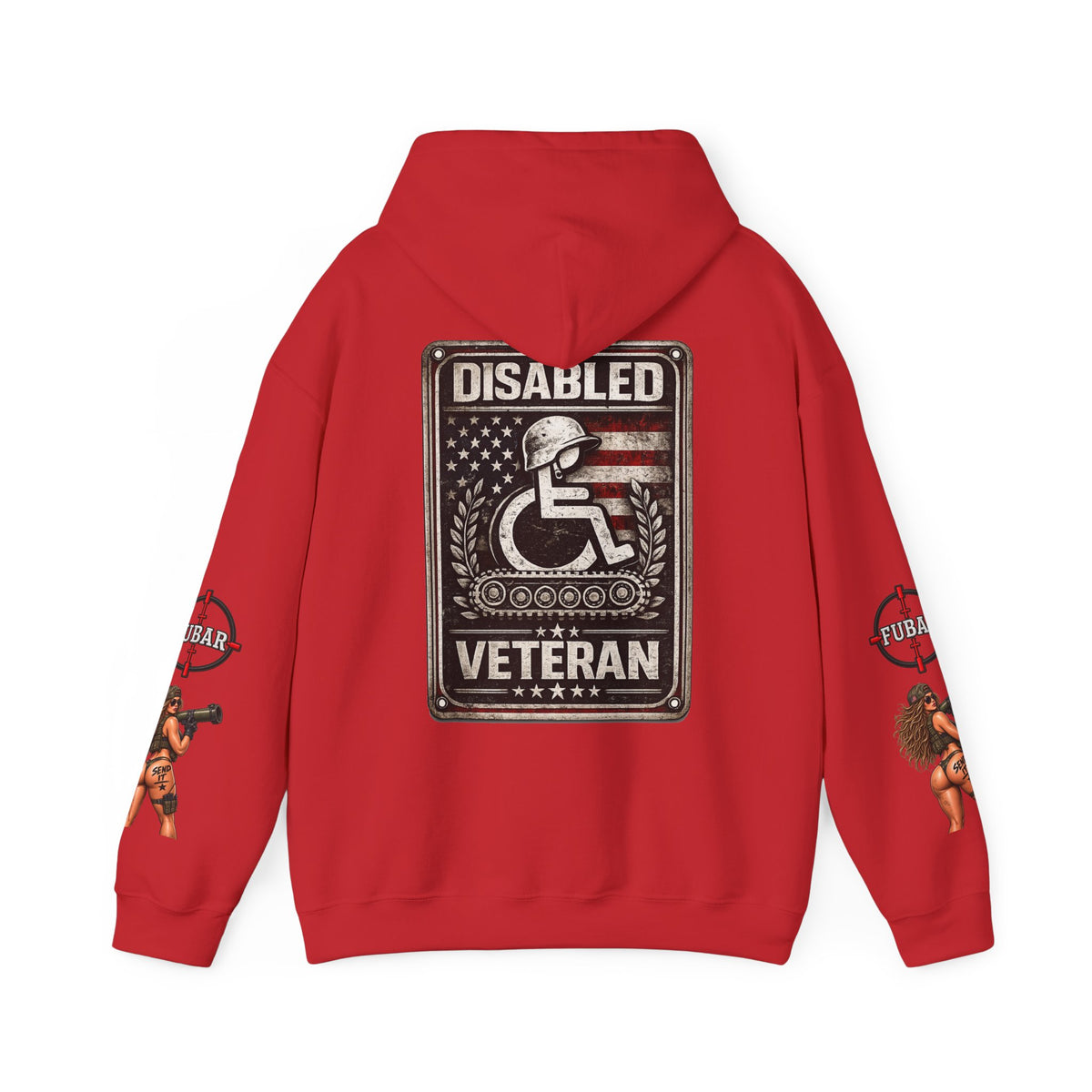 Disabled Veteran Hoodie — FUBAR Fashion "Dress Accordingly"