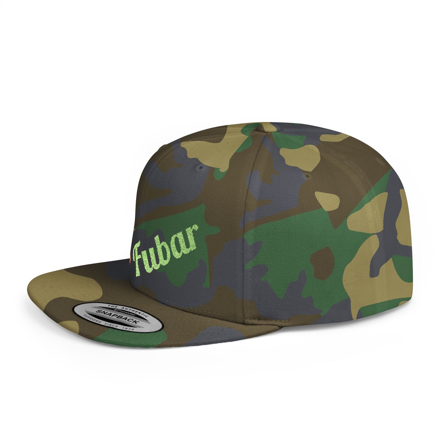 Fubar Pin-Up Flat Bill Snapback (Hat)