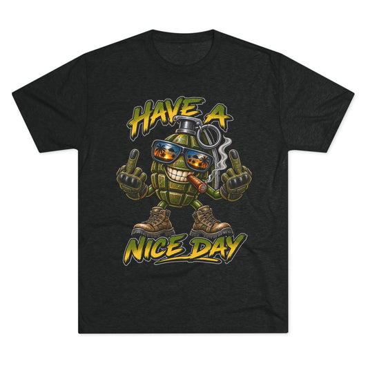 Have A Nice Day Grenade T-Shirt