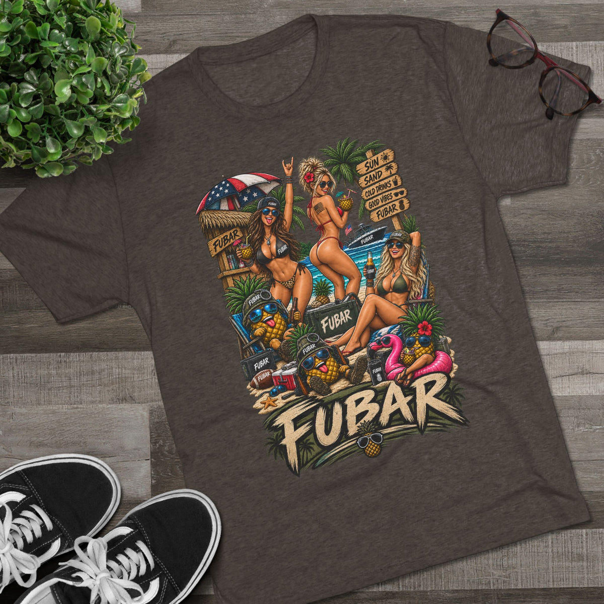 Men's FUBAR Beach Party T-Shirt