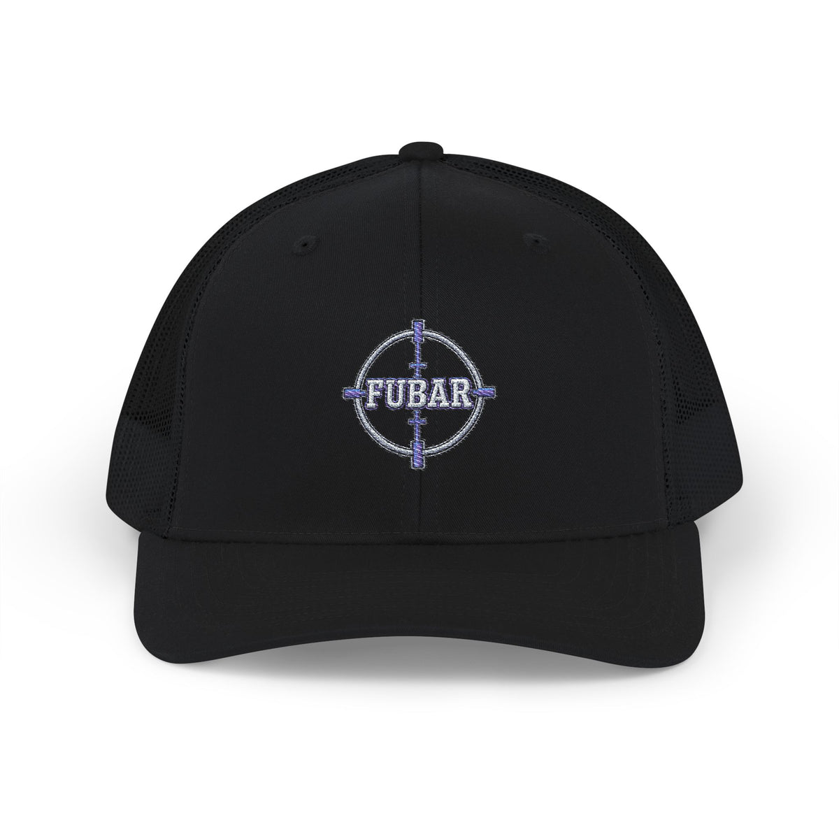 Richardson FUBAR Target Snapback Trucker Cap (Embroidered)