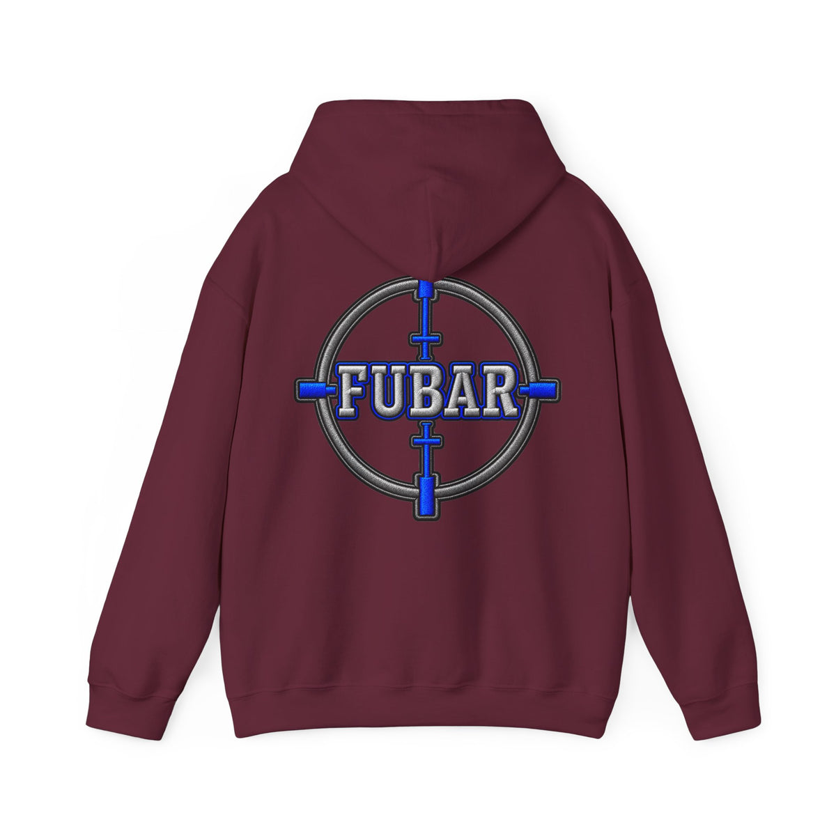FUBAR Target Logo Hoodie — Tactical Graphic Pullover
