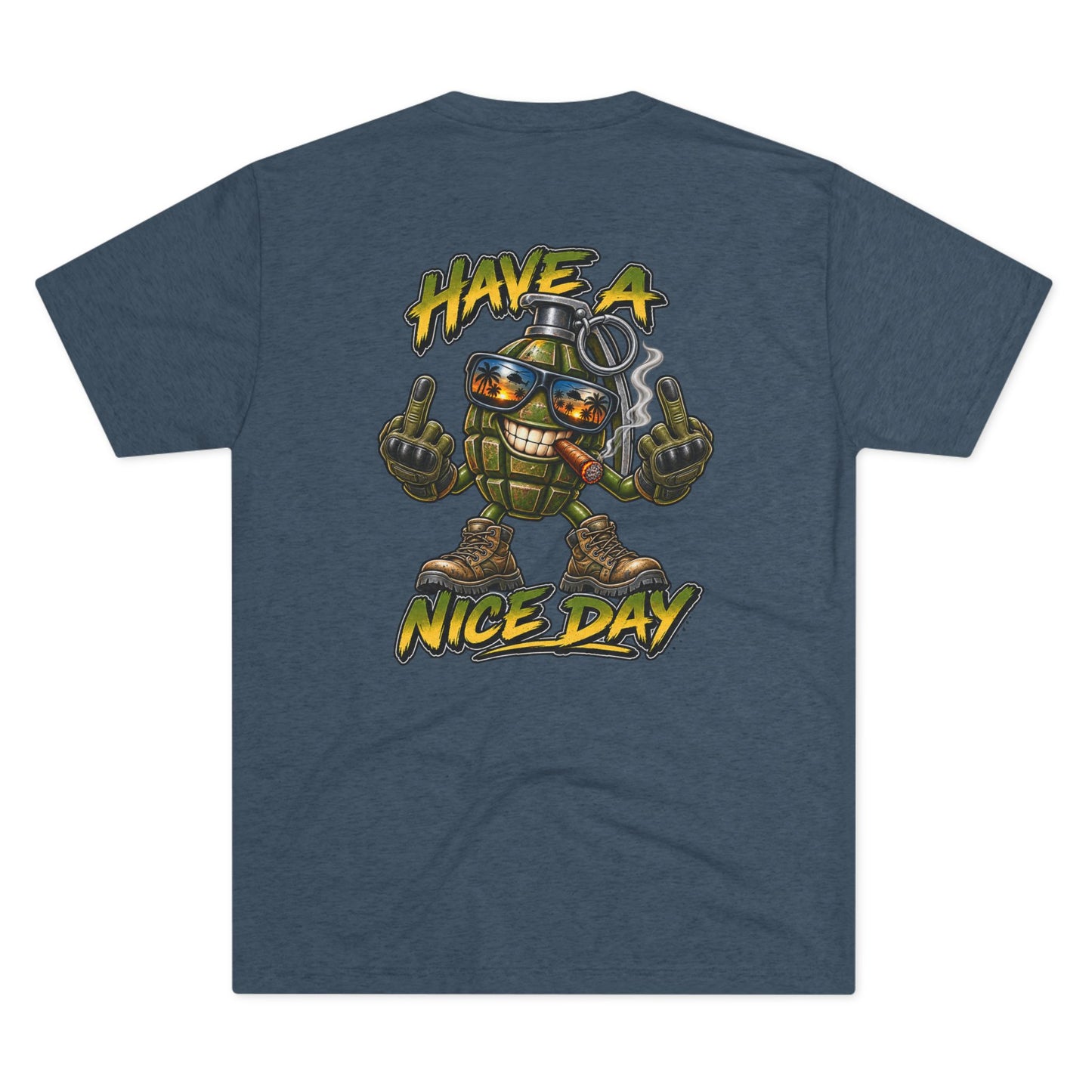 'Send It' RPG Girl & 'Have a Nice Day' Grenade Graphic