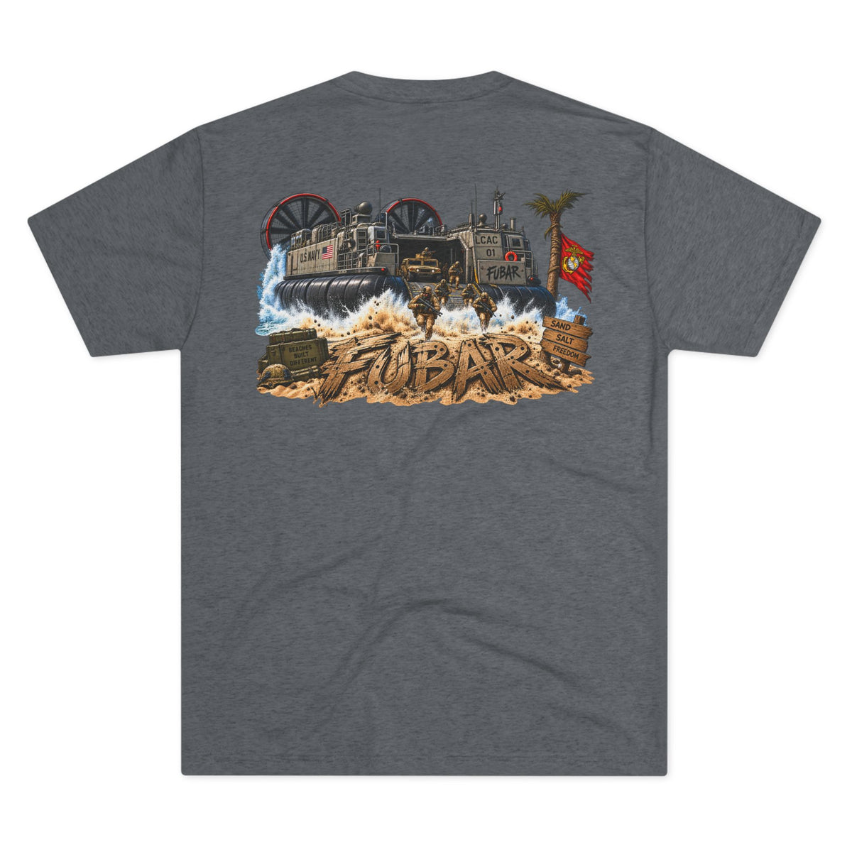 Military Ace Spade Graphic Shirt