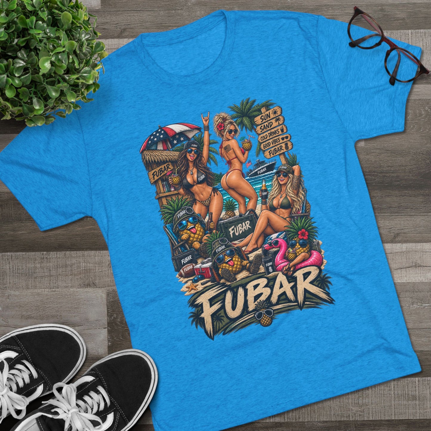 Men's FUBAR Beach Party T-Shirt