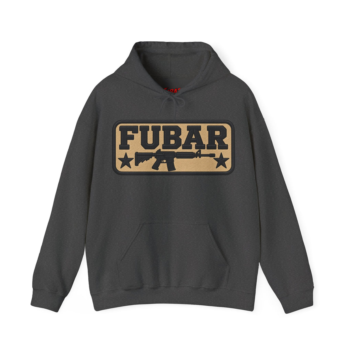 FUBAR Tactical Hoodie — "YAT YAS on Back" Graphic Pullover