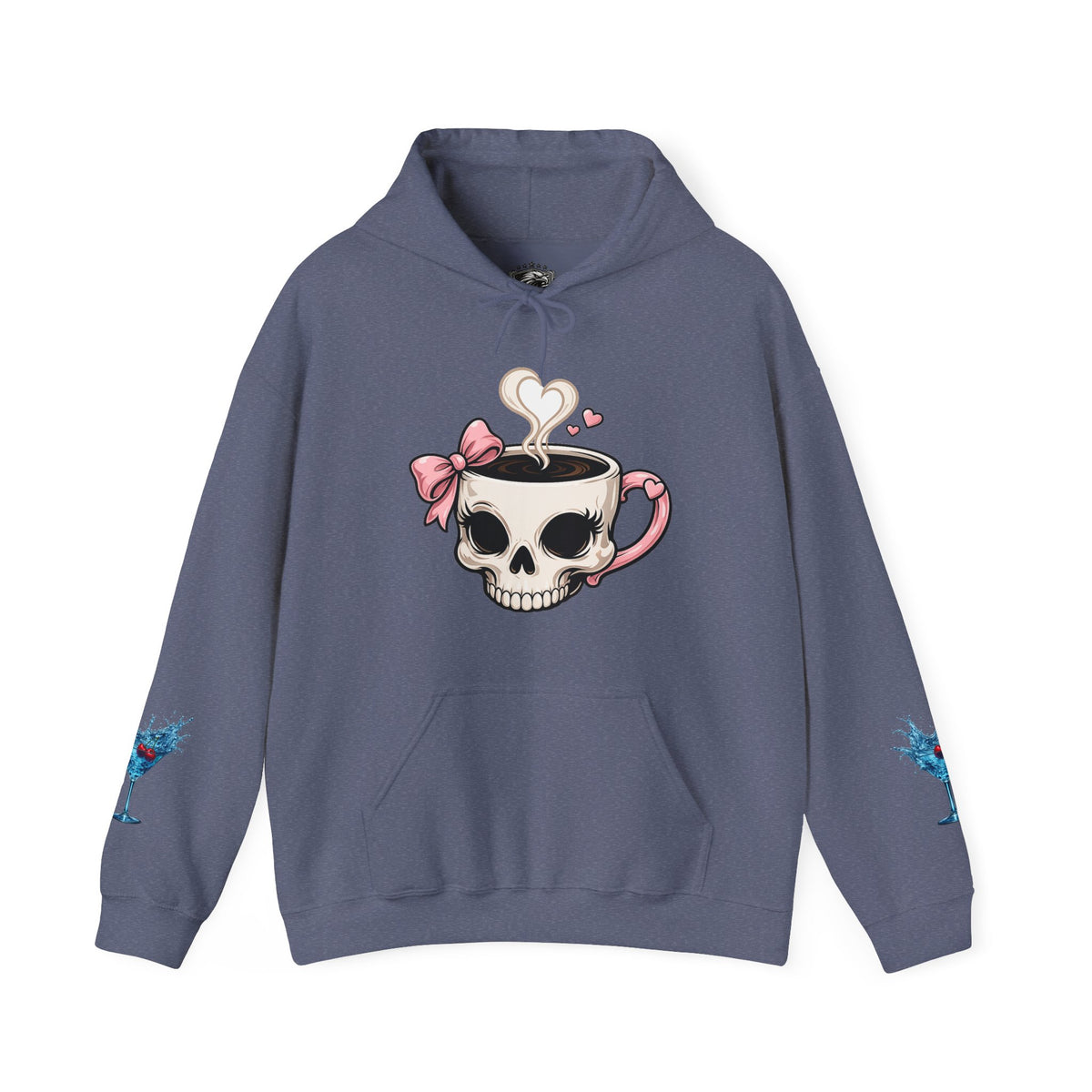 Women's Skull Coffee Hoodie