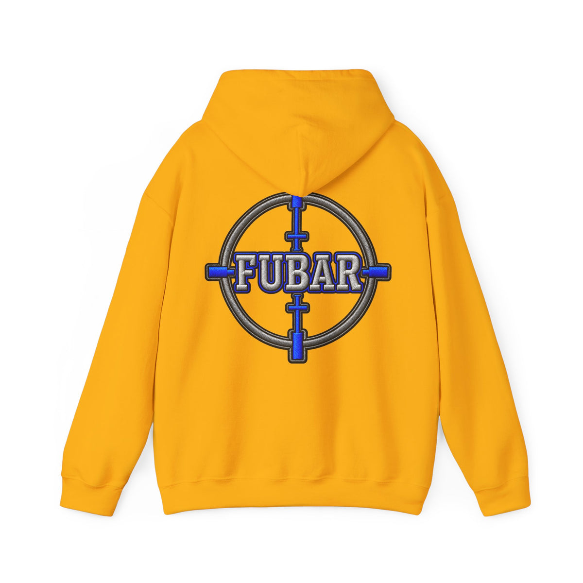 FUBAR Target Logo Hoodie — Tactical Graphic Pullover