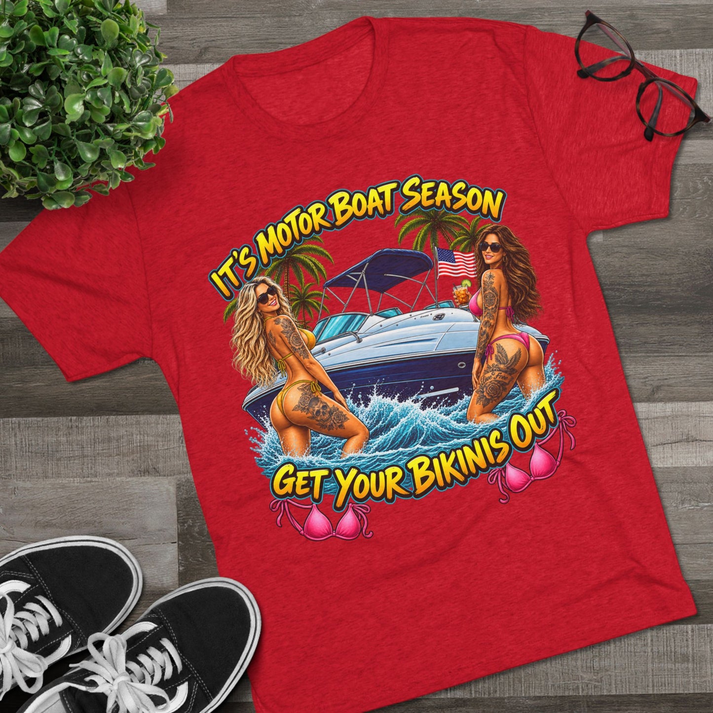 "It's Motor Boat Season, Get Your Bikinis Out"