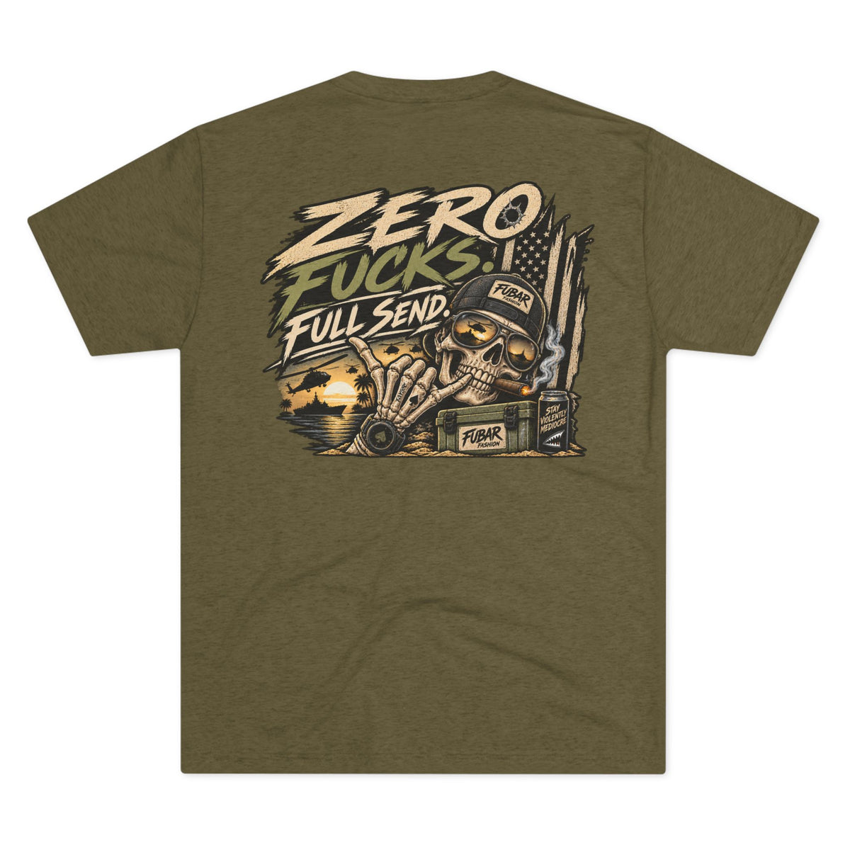 ("Zero Fucks, Full Send")
