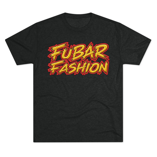 FUBAR Fashion Skull Tee — Retro Skull with Cap & Cigar Graphic