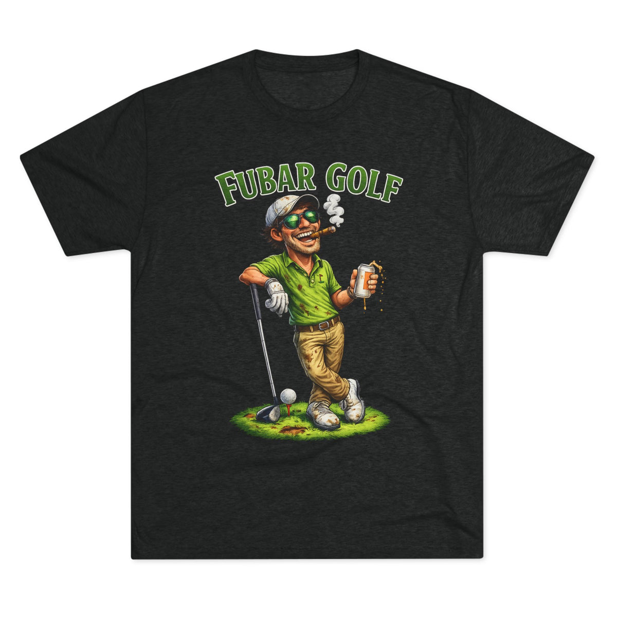 FUBAR Golf Cartoon Shirt