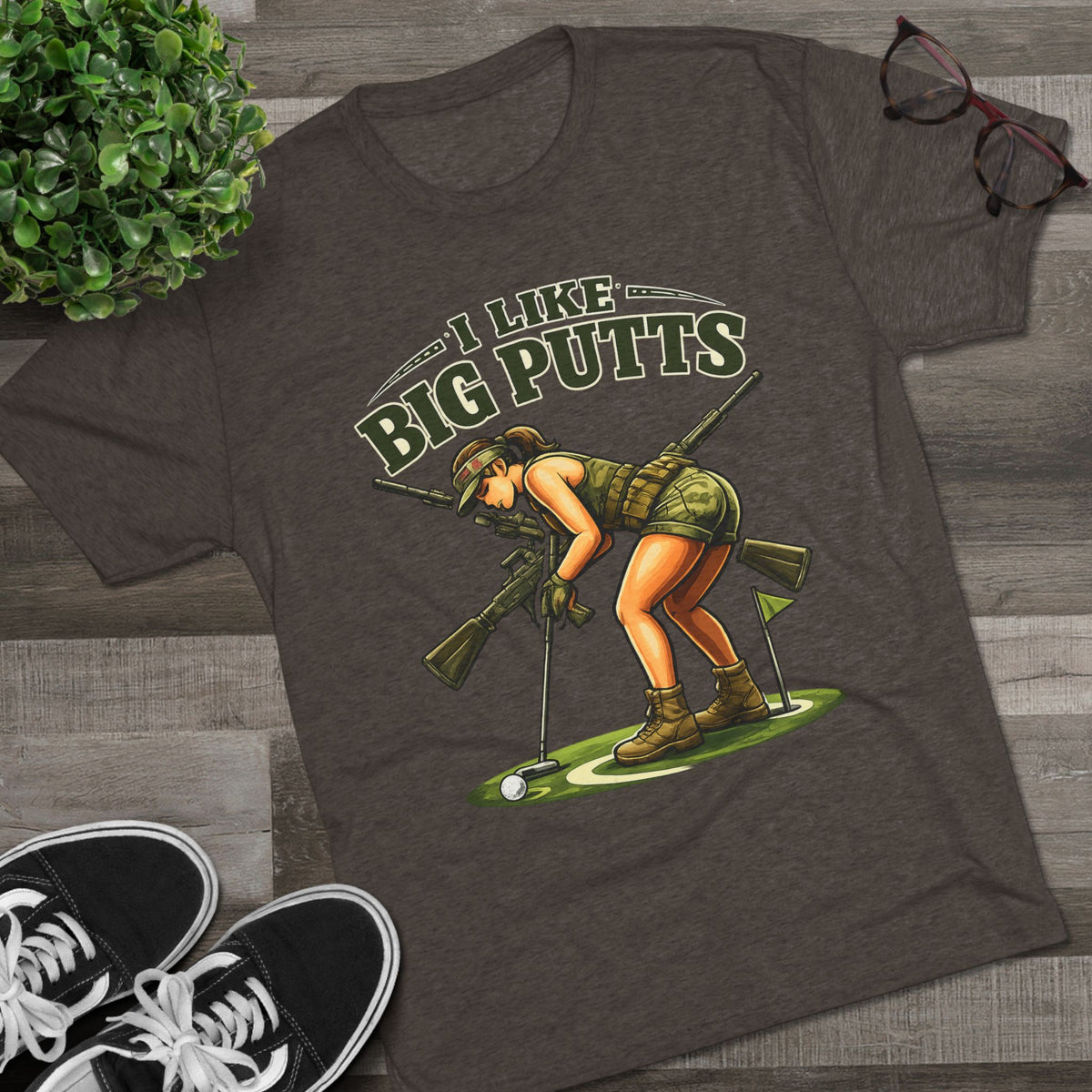 "I Like Big Putts" Graphic Shirt