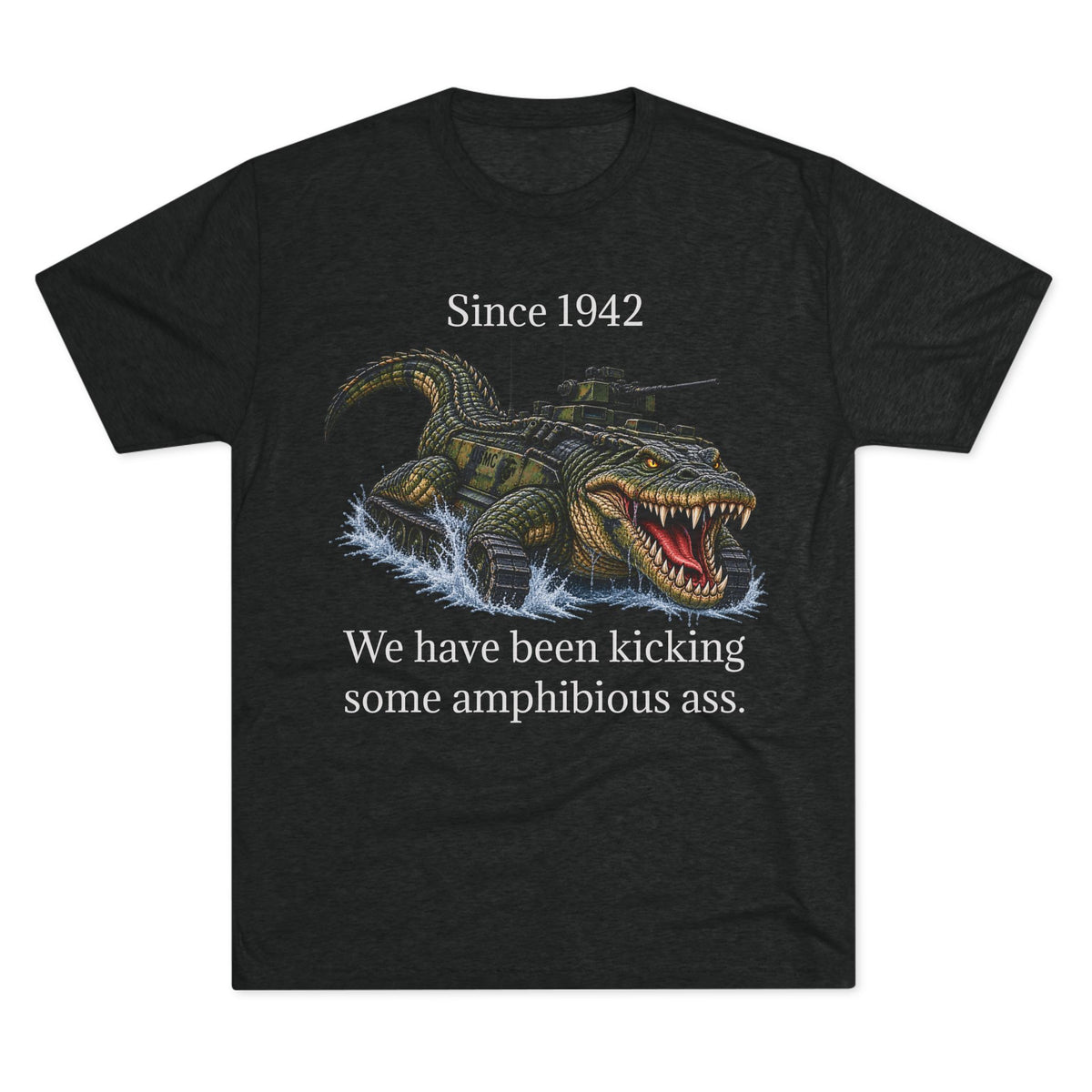 Vintage Military Alligator Tee — 1942