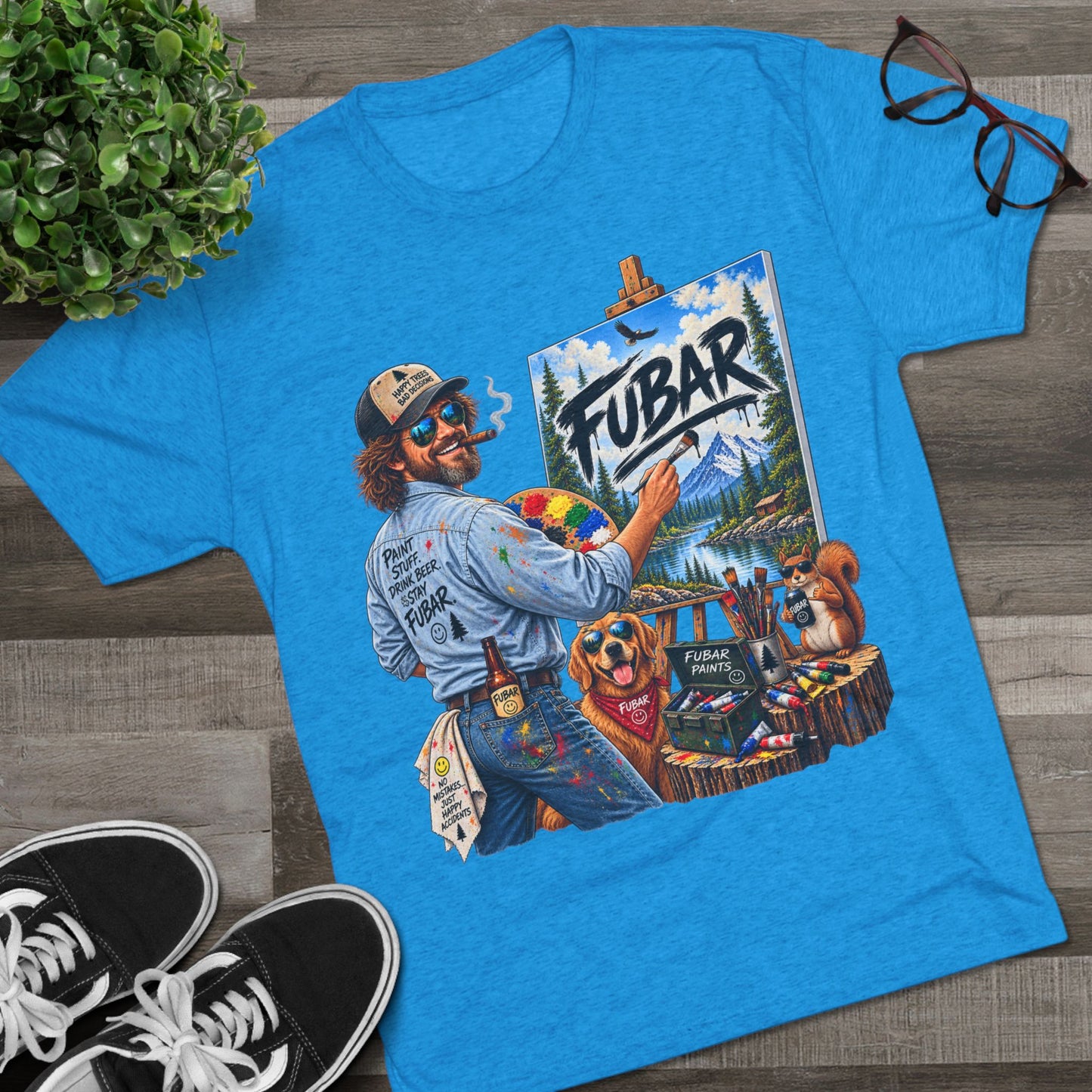 FUBAR Painter Graphic Tee