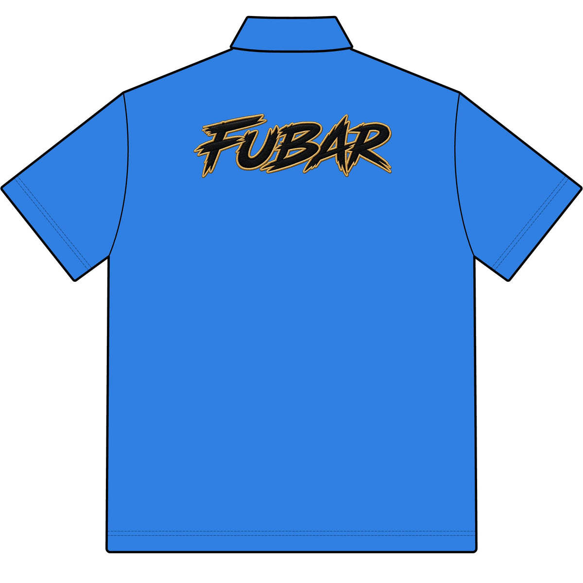 FUBAR Embroidered Polo Shirt — Men's Stretch Golf/Work Polo