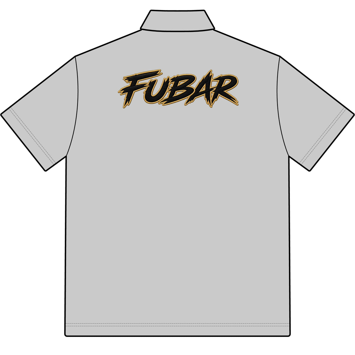 FUBAR Embroidered Polo Shirt — Men's Stretch Golf/Work Polo