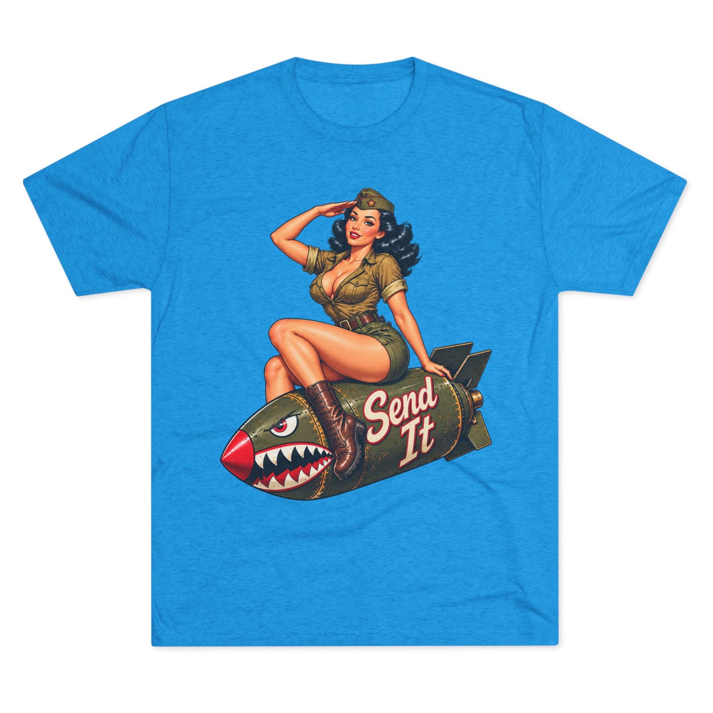 Send It Pinup Bomb Tee