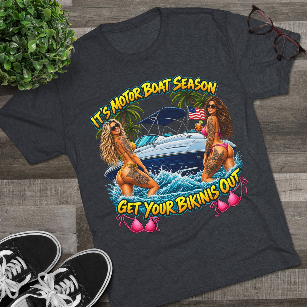 "It's Motor Boat Season, Get Your Bikinis Out"