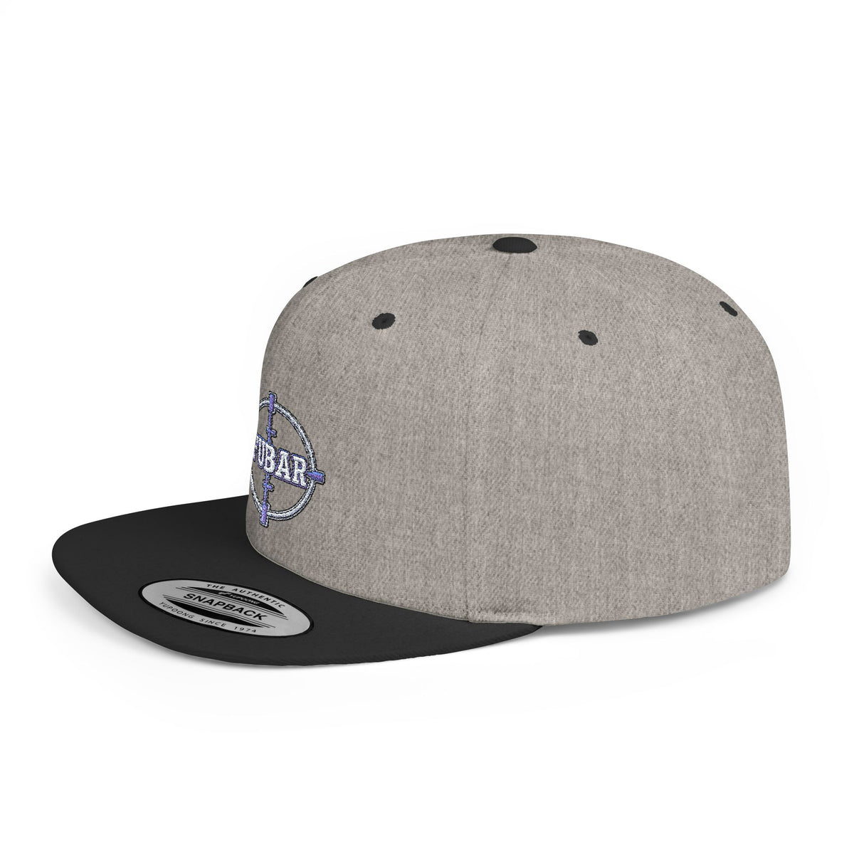 Snapback Hat — FUBAR Target Logo Flat-Bill Cap