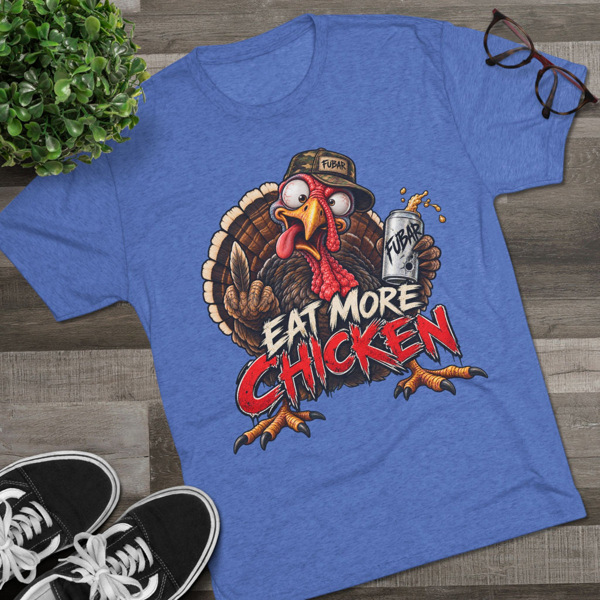 Eat More Chicken Turkey Tee