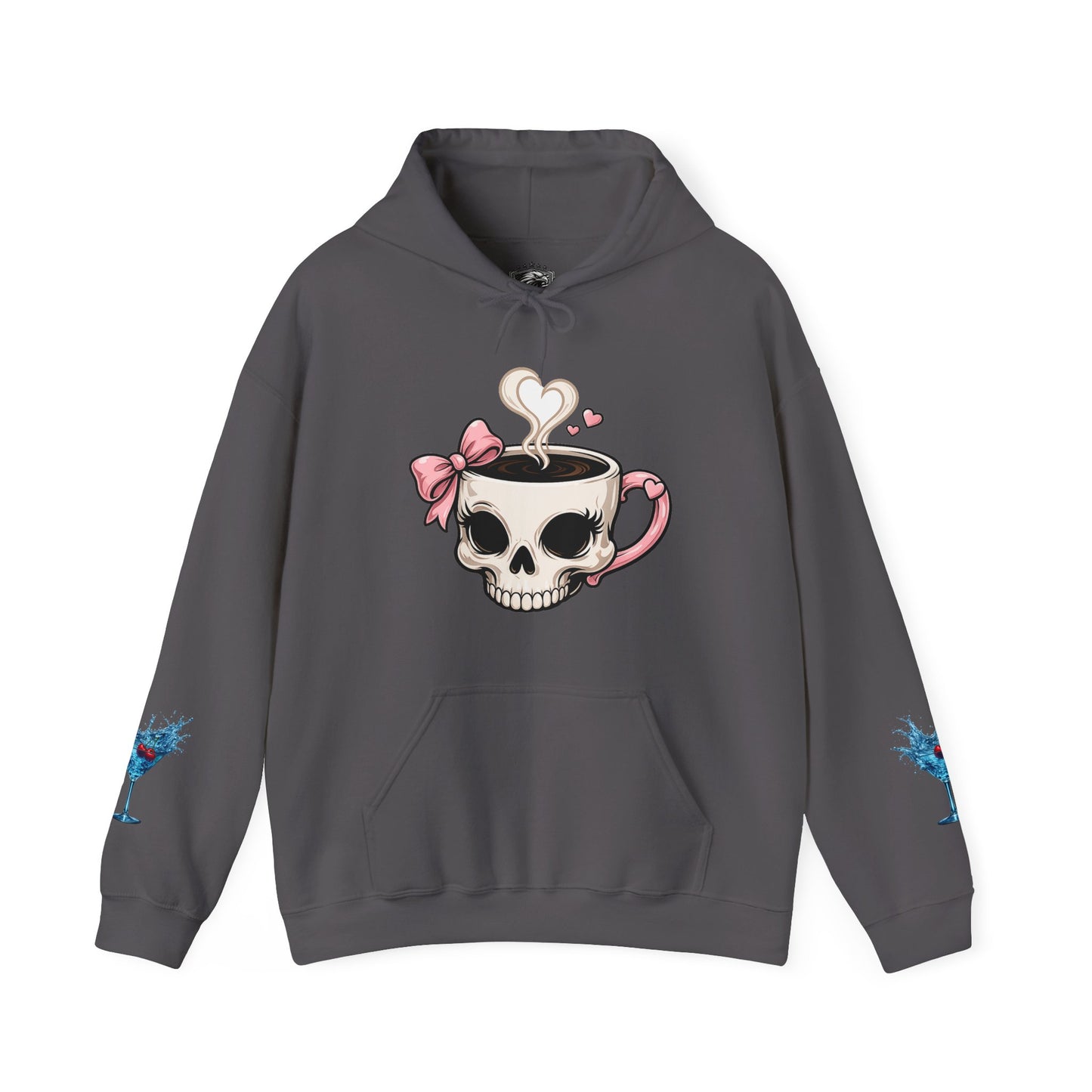 Women's Skull Coffee Hoodie