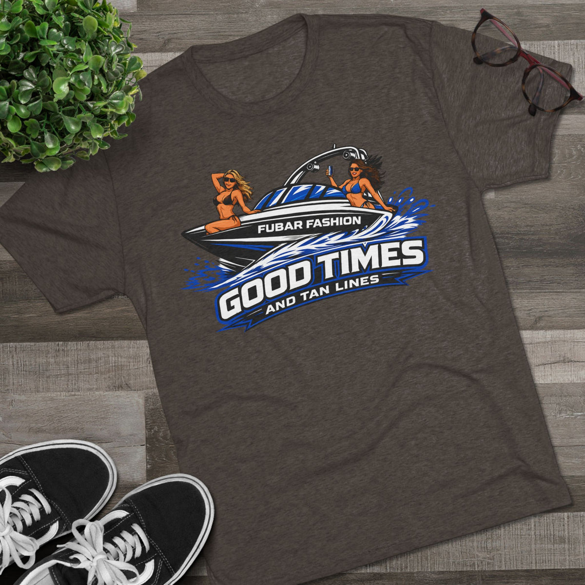 Good Times and Tan Lines Boat T‑Shirt
